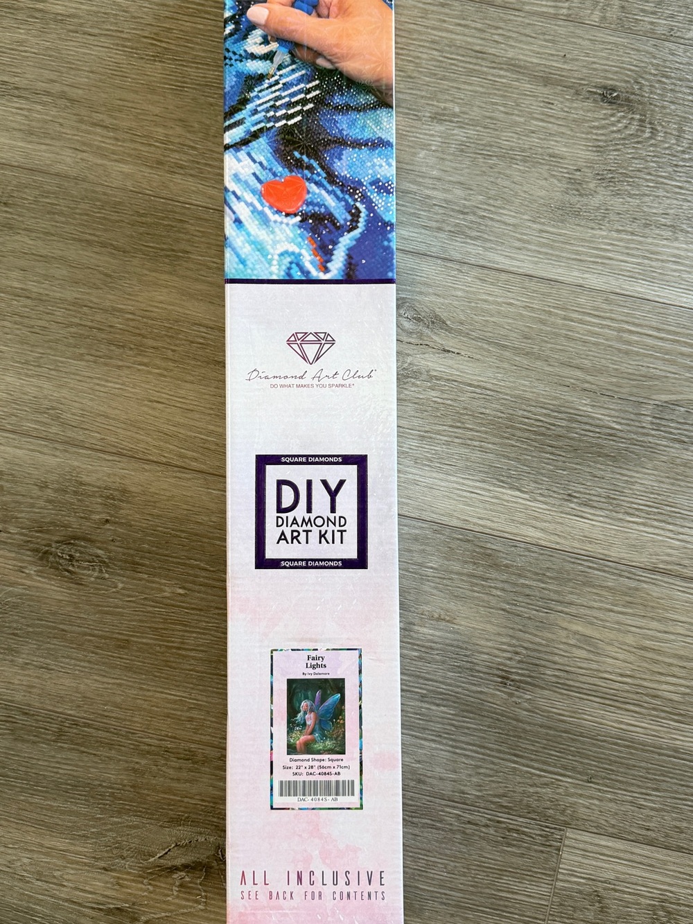 NEW Diamond Art Club - Fairy Lights kit square drills sealed in box 60 colors